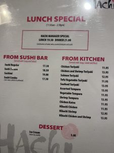 Hachi Sushi (하치)