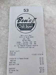 Ben's Chili Bowl
